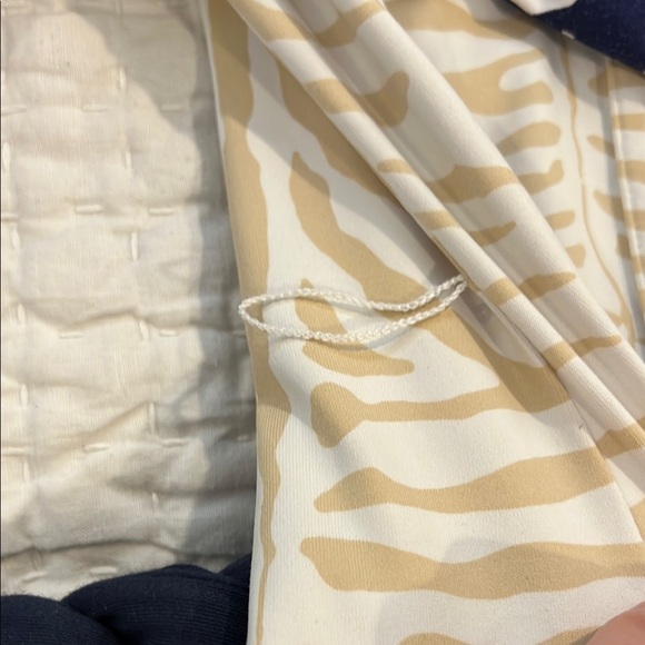 Bundle of J McLaughlin Catalina Cloth Floral and Zebra Shirt Dresses with Belts. - Picture 11 of 13